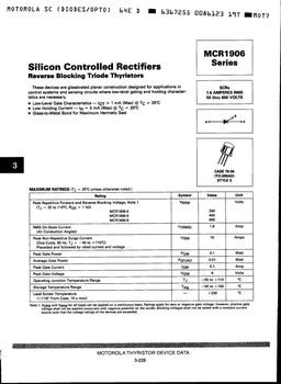 MCR1906-4
 datasheet