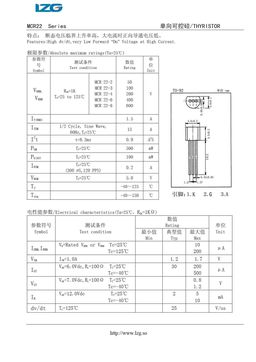 MCR22-2
 datasheet