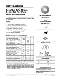 MCR716
 datasheet