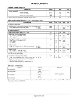 MCR8DCM
 datasheet #2