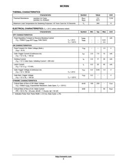 MCR8N
 datasheet #2