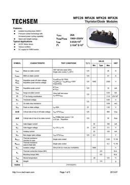 MFA26
 datasheet