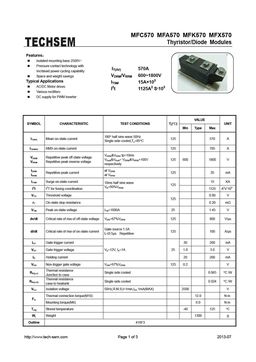 MFA570
 datasheet