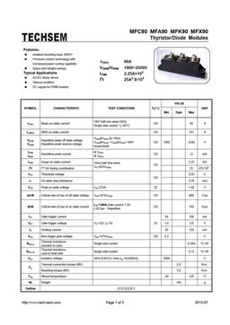 MFA90
 datasheet