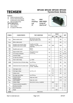 MFC400
 datasheet