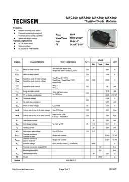 MFC800
 datasheet