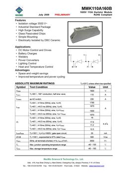 MMK110A160B
 datasheet