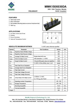 MMK150X030DA
 datasheet