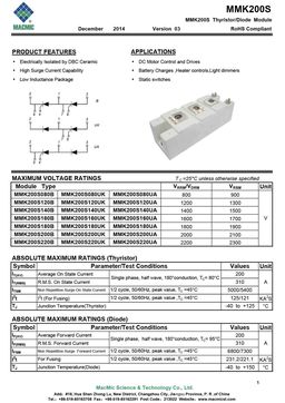 MMK200S160B
 datasheet