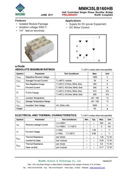 MMK35LB160HB
 datasheet