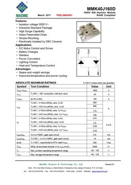 MMK40J160D
 datasheet