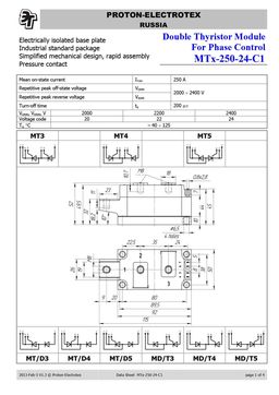 MTX-250-24-C1
 datasheet