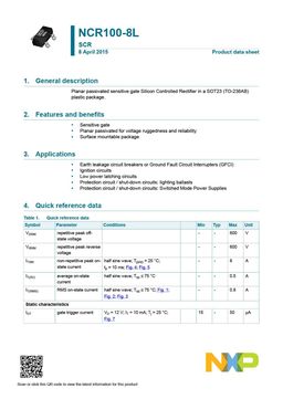 NCR100-8L
 datasheet