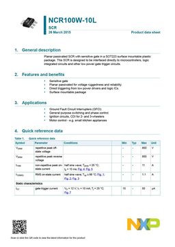 NCR100W-10L
 datasheet