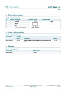 NCR100W-10L
 datasheet #2