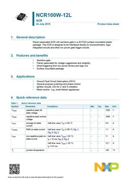 NCR100W-12L
 datasheet