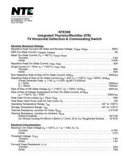 NTE308
 datasheet