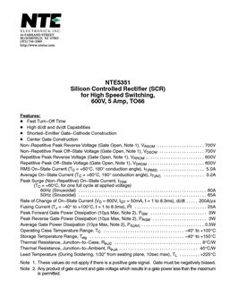 NTE5351
 datasheet