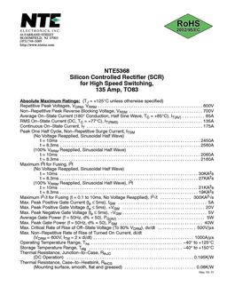 NTE5368
 datasheet