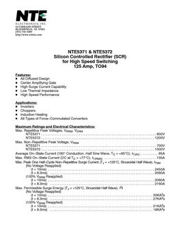 NTE5371
 datasheet