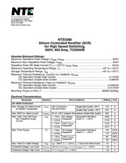 NTE5380
 datasheet