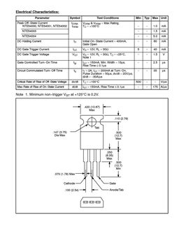 NTE54000
 datasheet #2