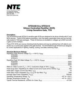 NTE5408
 datasheet