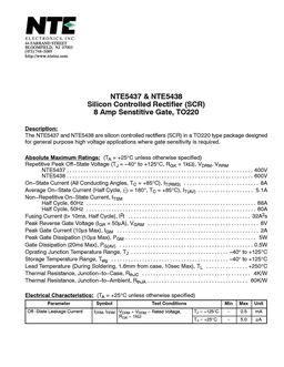 NTE5437
 datasheet