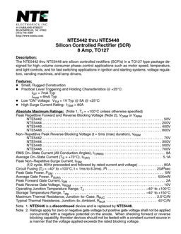 NTE5442
 datasheet