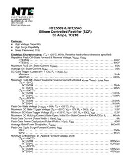 NTE5539
 datasheet