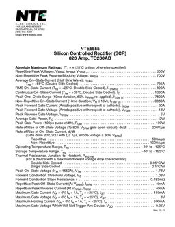 NTE5555
 datasheet