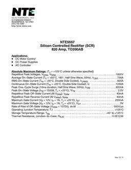 NTE5557
 datasheet