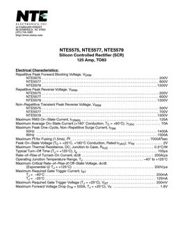 NTE5577
 datasheet