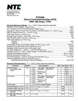 NTE5586
 datasheet