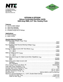 NTE5598
 datasheet