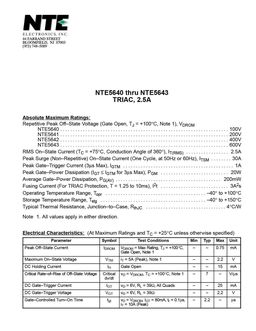 NTE5640
 datasheet