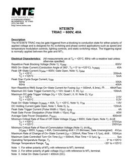 NTE5679
 datasheet