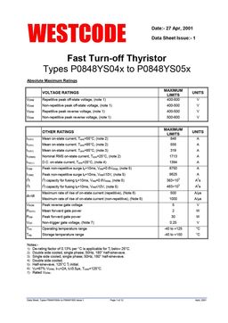 P0848YS04C
 datasheet