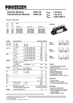 PSKH26-08IO8
 datasheet