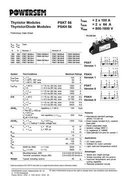 PSKH56-08IO1
 datasheet