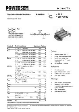 PSKH80-06
 datasheet