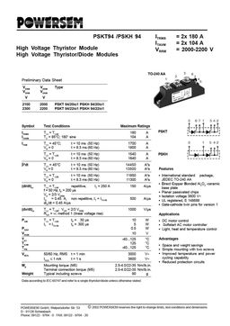 PSKH94-20IO1
 datasheet