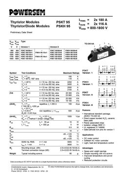 PSKH95-08IO8
 datasheet