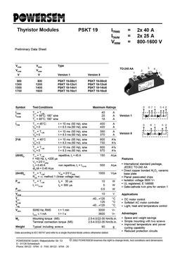 PSKT19-08IO8
 datasheet