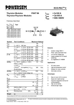 PSKT96-08
 datasheet