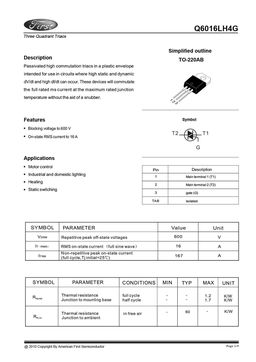 Q6016LH4G
 datasheet