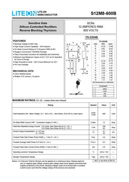 S12M8-600B
 datasheet