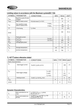 S6008DS2G
 datasheet #2