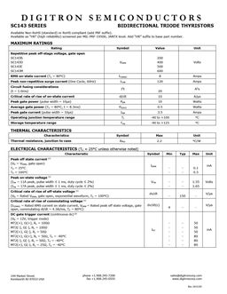 SC143B
 datasheet