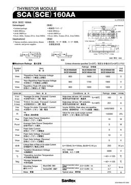 SCA160AA160
 datasheet